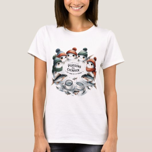 Poissons des chenaux tシャツ (正面)