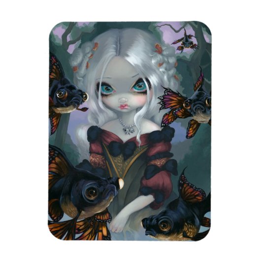 "Poissons Les Yeux Globuleux"フレックスマグネット マグネット (縦)