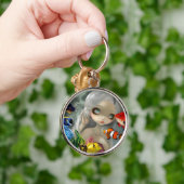 「Poissons Volants: Arc-en-Ciel」キーチェーン キーホルダー (手)