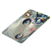 "Poissons Volants: La Coiffure" Flex Magnet マグネット (左側)