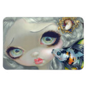 "Poissons Volants: La Coiffure" Flex Magnet マグネット (横)