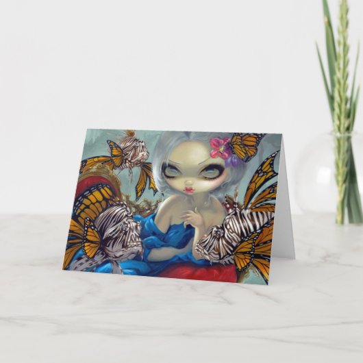 "Poissons Volants: Leポアソンの"挨拶状 カード (正面)