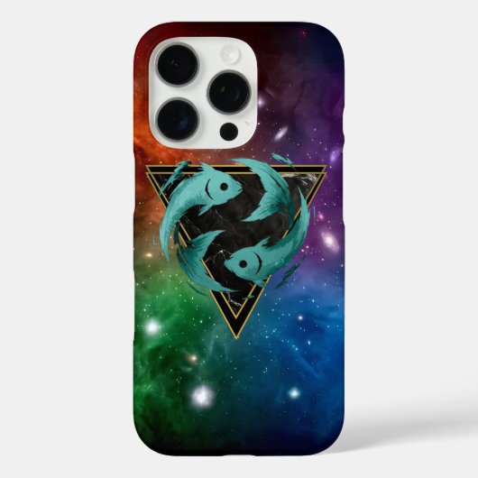Poissons Zodiaque Cadeau Astrologie Case-Mate iPhoneケース (裏面)
