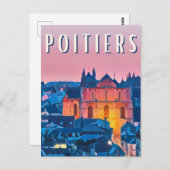 Poitiers Photo Vintage  ポストカード (正面/裏面)