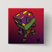 Poka 缶バッジ (正面)