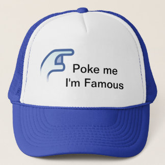 Poke me I'm famous キャップ