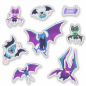 Pokebats stickers シール (正面)