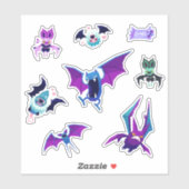Pokebats stickers シール (シート)