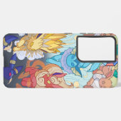 Pokémon Évoli – Douceur, Style et Nostalgie ! Samsung Galaxyケース (左側面)