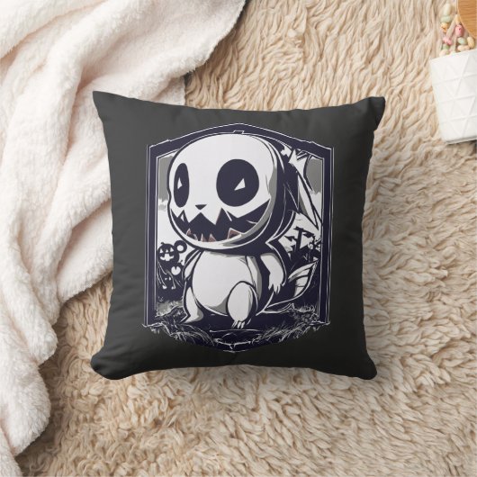 Pokémon Halloween  Blanco y Negro クッション (ブランケット)
