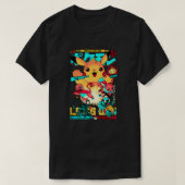 Pokémon Kanto Starters Anime Art Tシャツ (デザイン正面)
