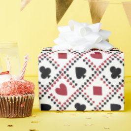 Poker Card Theme Wrapping Paper ラッピングペーパー