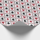 Poker Card Theme Wrapping Paper ラッピングペーパー (角)