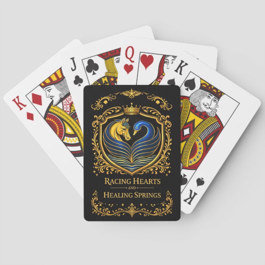 Poker Cards - Racing Hearts and Healing Springs トランプ (裏面)