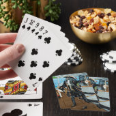 Poker Cards w portrait of Captain Jim Studley トランプ (インサイチュ)