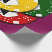 Poker Chip ラッピングペーパー (角)