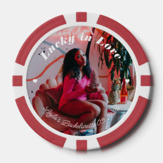 Poker Chip Bachelorette Hen Party Invite Favor ポーカーチップ