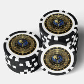 poker chip - Racing Hearts And Healing Springs ポーカーチップ (積み重ね)