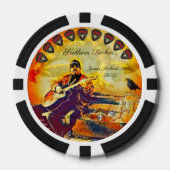 Poker Chips By James Michael Miller 5/14/2024 ポーカーチップ (正面)
