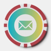 Poker Chips Mail ポーカーチップ (正面)
