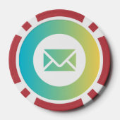Poker Chips Mail ポーカーチップ (裏面)
