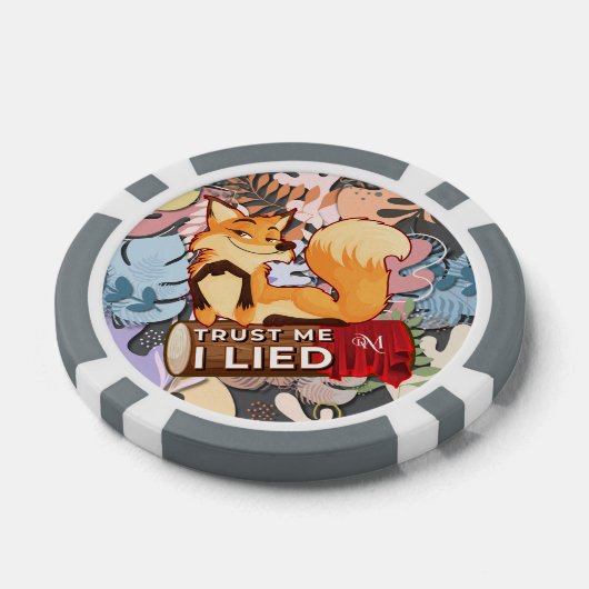 Poker Chips : Trust Me I Lied (grey) ポーカーチップ (シングル)