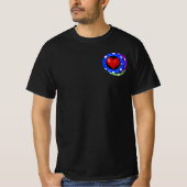 Poker Chips with I Love Las Vegas Tシャツ (正面)