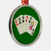 Poker Full House メタルオーナメント (右)