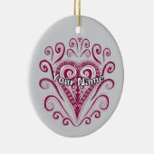 Poker Hearts  セラミックオーナメント (右)