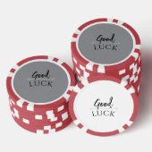 Poker Karten Good Luck ポーカーチップ (積み重ね)