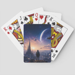 Poker Playing Cards • SF未来的都市風景 トランプ