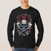 Poker Skull Tシャツ (正面)