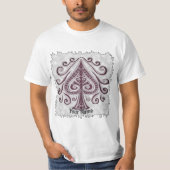 Poker Spades  Tシャツ (正面)