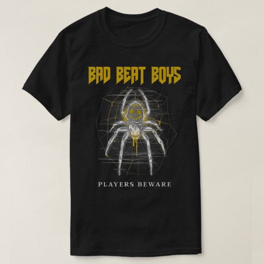 Poker Spider Premium  Tシャツ (デザイン正面)