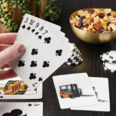 Poker-Spielkarten mit Gabelstapler-Design トランプ (インサイチュ)