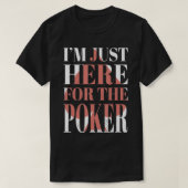 Poker  tシャツ (デザイン正面)