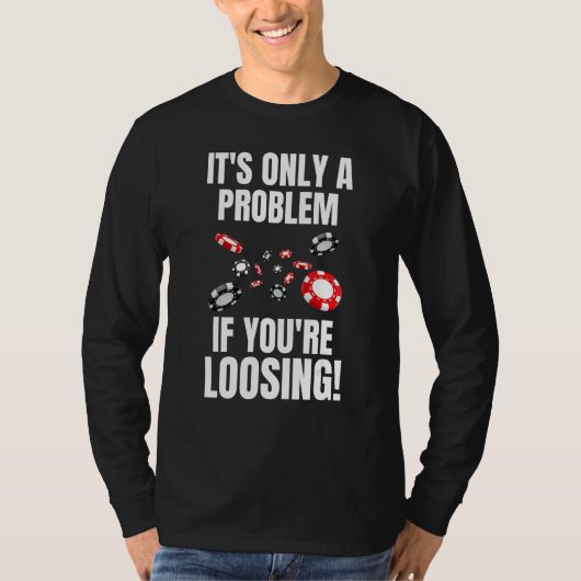 Poker Token & Casino Chip Tシャツ (正面)