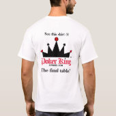 PokerKingAppaD016 Tシャツ (裏面)