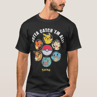 PokmonはEmのすべてのグループをキャッチする Tシャツ