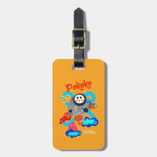 Pokoko Luggage Tags ラゲッジタグ (正面縦)