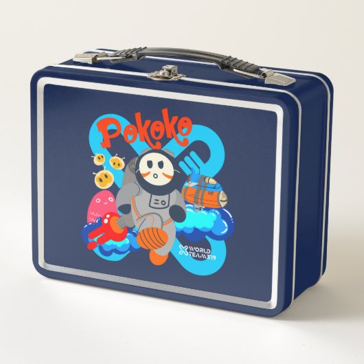 Pokoko Lunch Box メタルランチボックス (正面)
