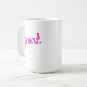 Pokuのペンギンのマグ コーヒーマグカップ (正面左)