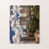 Polancoメキシコシティのホテルからのスカイライン ジグソーパズル (縦)