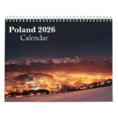 Poland 2026 Photo Calendar カレンダー (カバー)