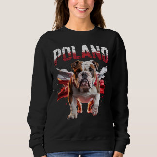 Poland Bulldogs Proud Dog Lovers Apparel for Fans スウェットシャツ