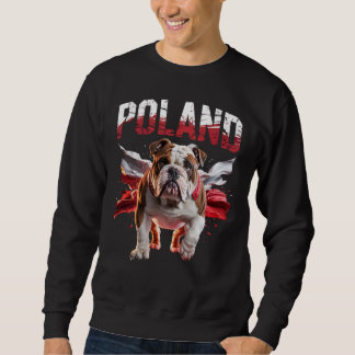 Poland Bulldogs Proud Dog Lovers Apparel for Fans スウェットシャツ