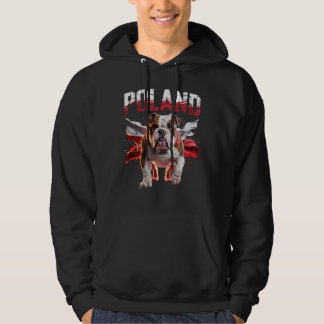 Poland Bulldogs Proud Dog Lovers Apparel for Fans パーカ