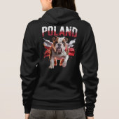 Poland Bulldogs Proud Dog Lovers Apparel for Fans パーカ (裏面)
