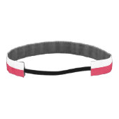 Poland Flag アスレチックヘッドバンド (裏面)