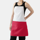 Poland Flag エプロン (インサイチュ)